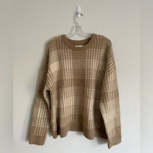 Oak + Fort Plaid Sweater